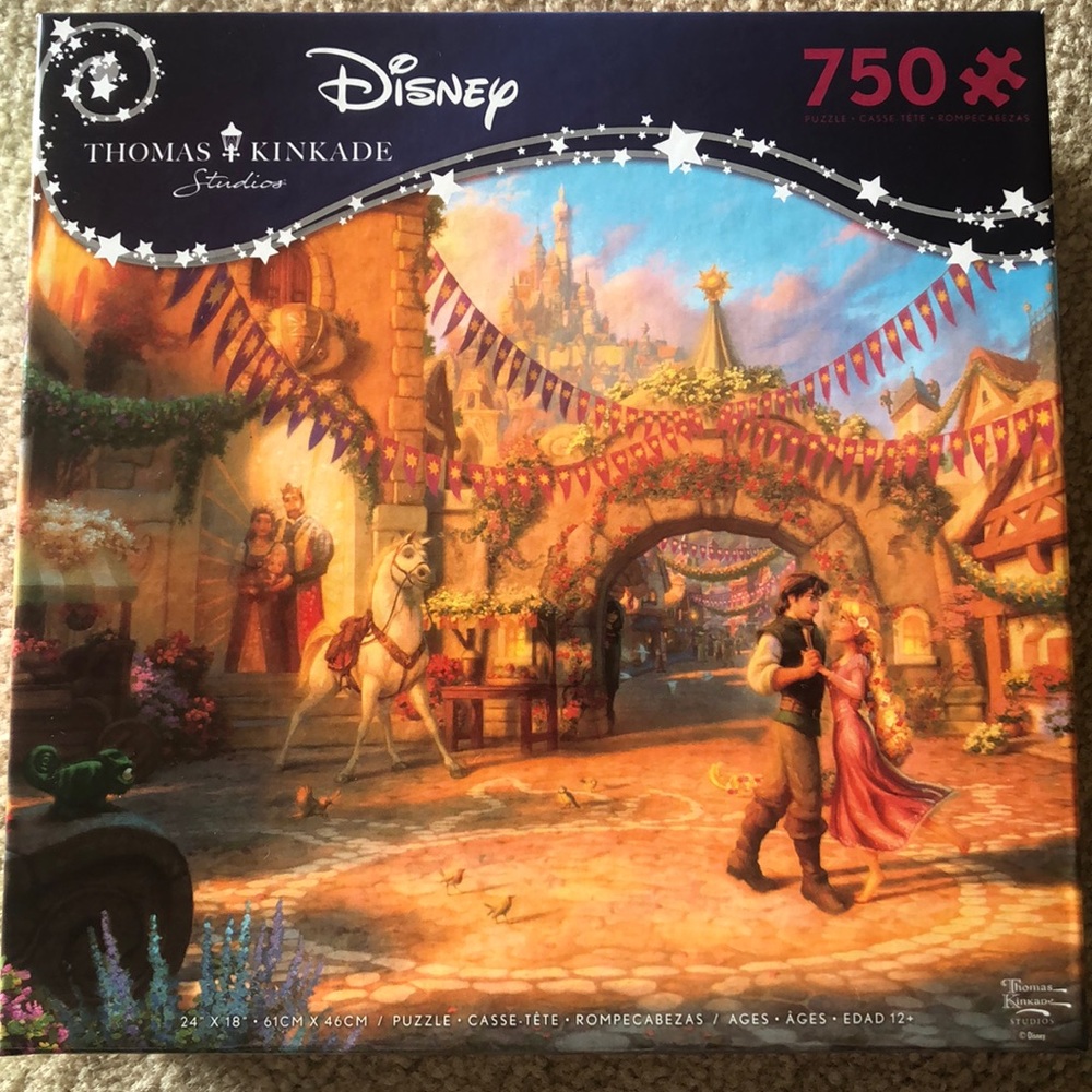 Thomas Kinkade Tangled Puzzle - 750 pieces
